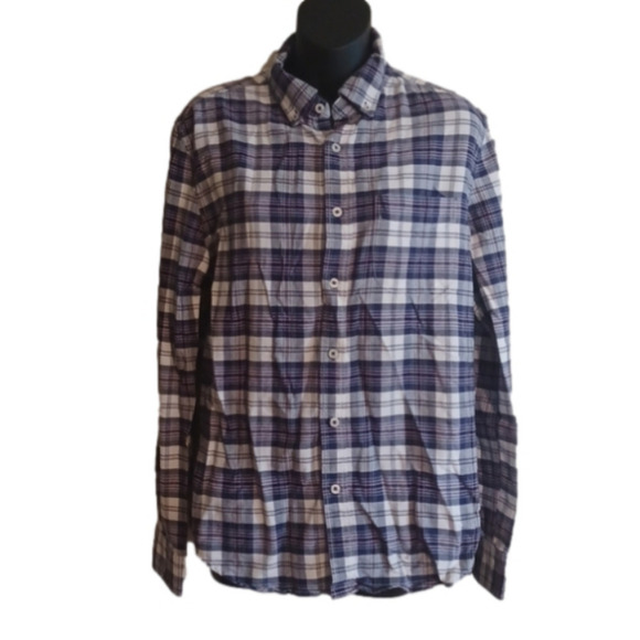 AEROPOSTALE Flannel Like Button Down Shirt. Size Small. Lighter Weight. - Picture 1 of 8